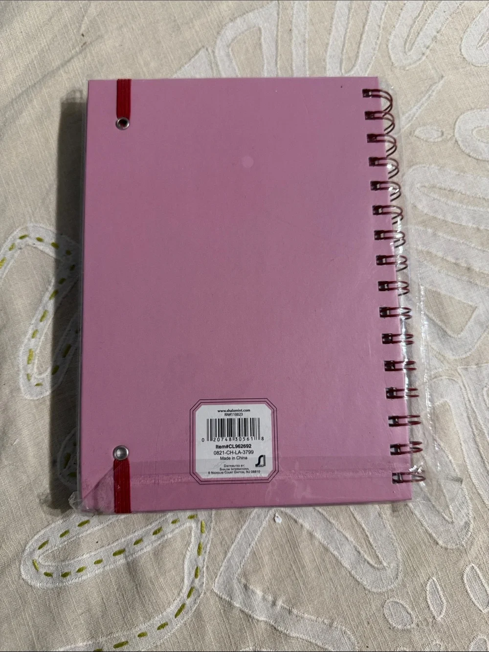N/A pink spiral